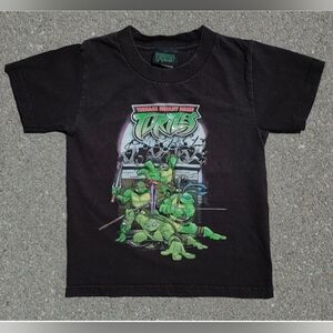 Vtg 2006 TMNT Mirage Studio Black Youth Kids T-Shirt Size Small (4)
